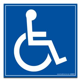 Logo accessibilité handicap